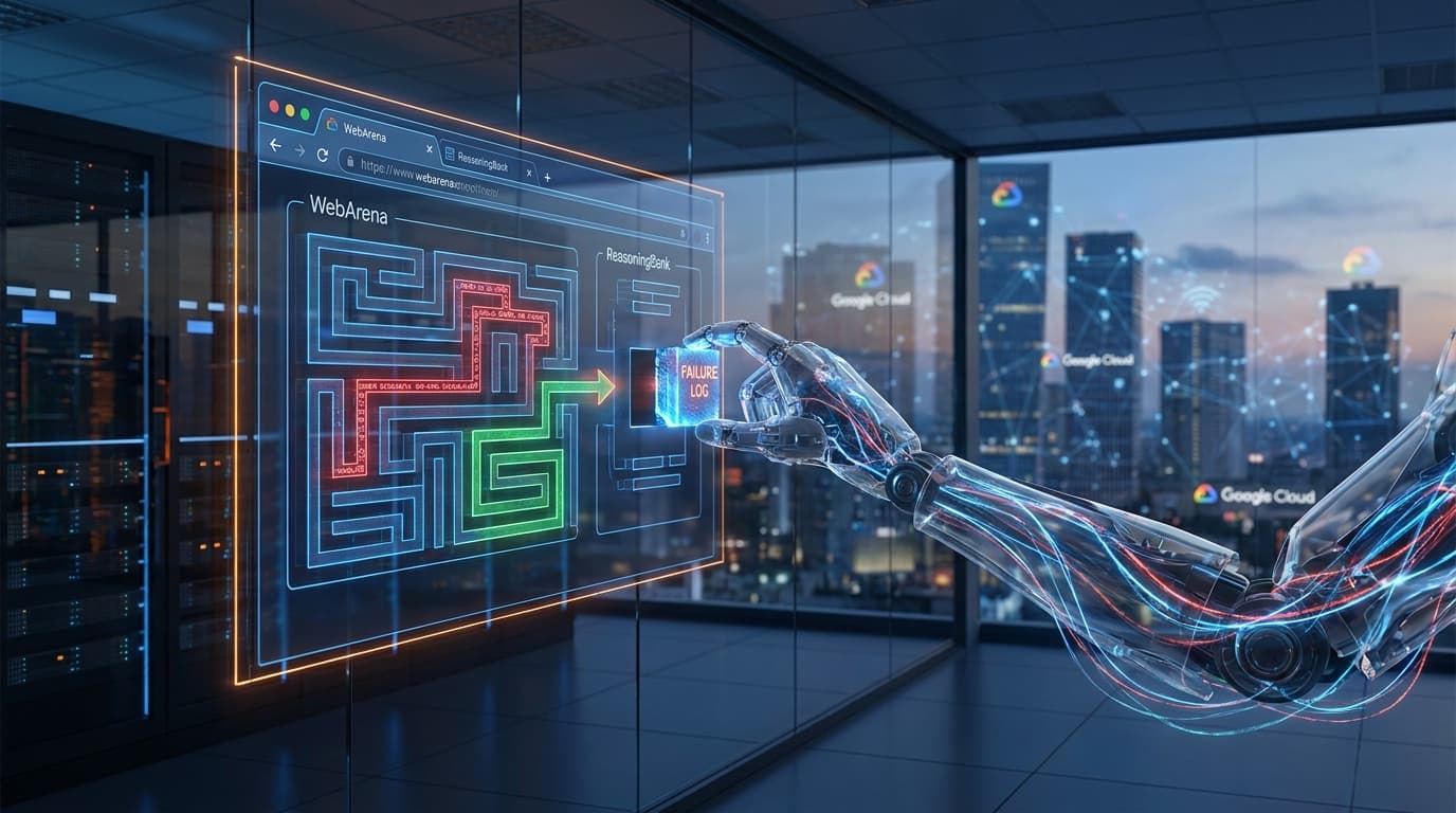 ReasoningBank לסוכני AI מתמשכים: איך זיכרון כישלונות משפר ביצועים