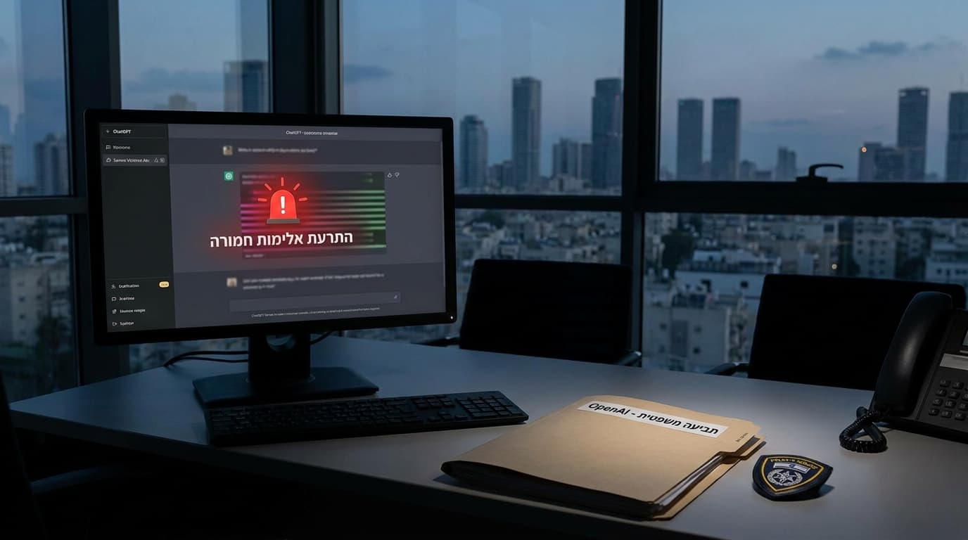 תביעות נגד OpenAI אחרי ירי המוני: מה עסקים בישראל צריכים ללמוד