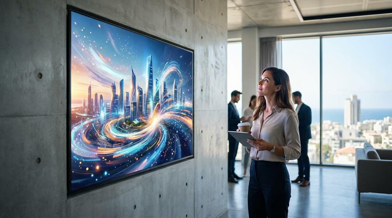 Gemini ב-Google TV: מה זה אומר לעסקים עם מסכים חכמים